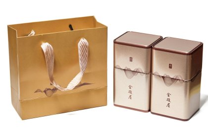 Подарочный набор на 2 банки для чая