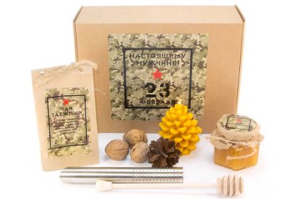 Чайный подарок на 23 февраля.