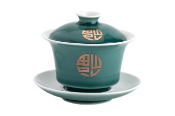 Фарфоровая гайвань для чая, 150 мл.