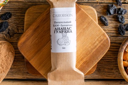 RAW батончик Carobson "Ананас-Гуарана""