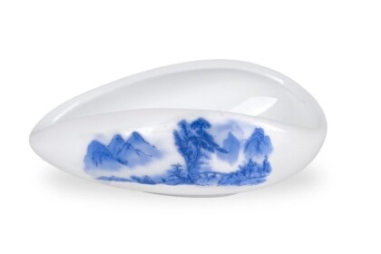 Чахэ "Горы и реки", фарфор