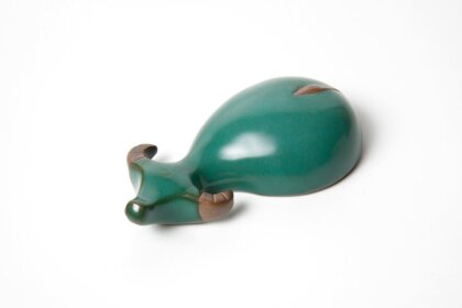 Фигурка для чайной церемонии, керамика и глазурь
