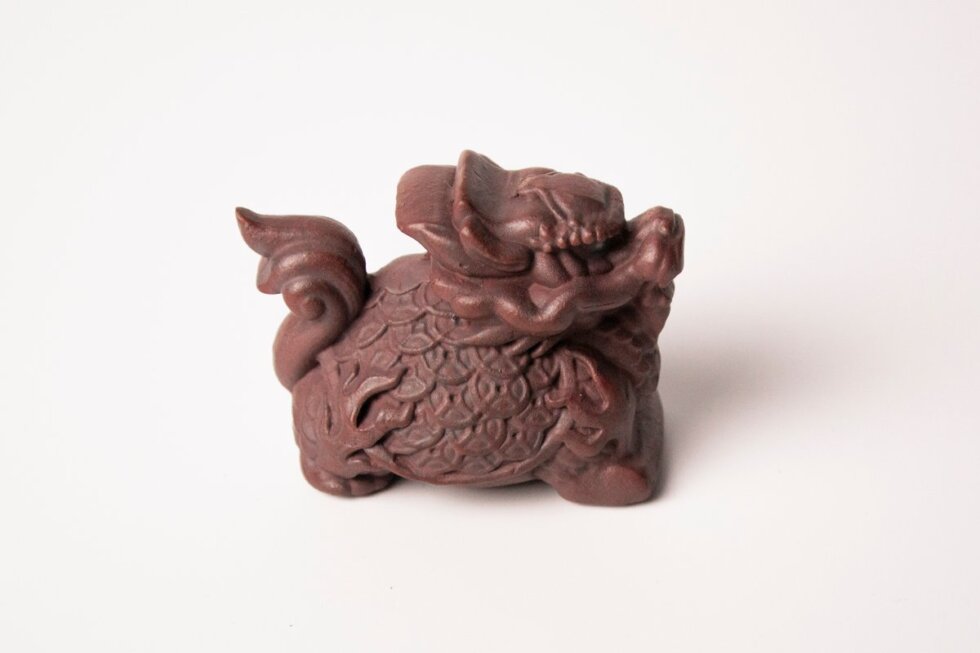 Глиняная фигурка для чайной церемонии