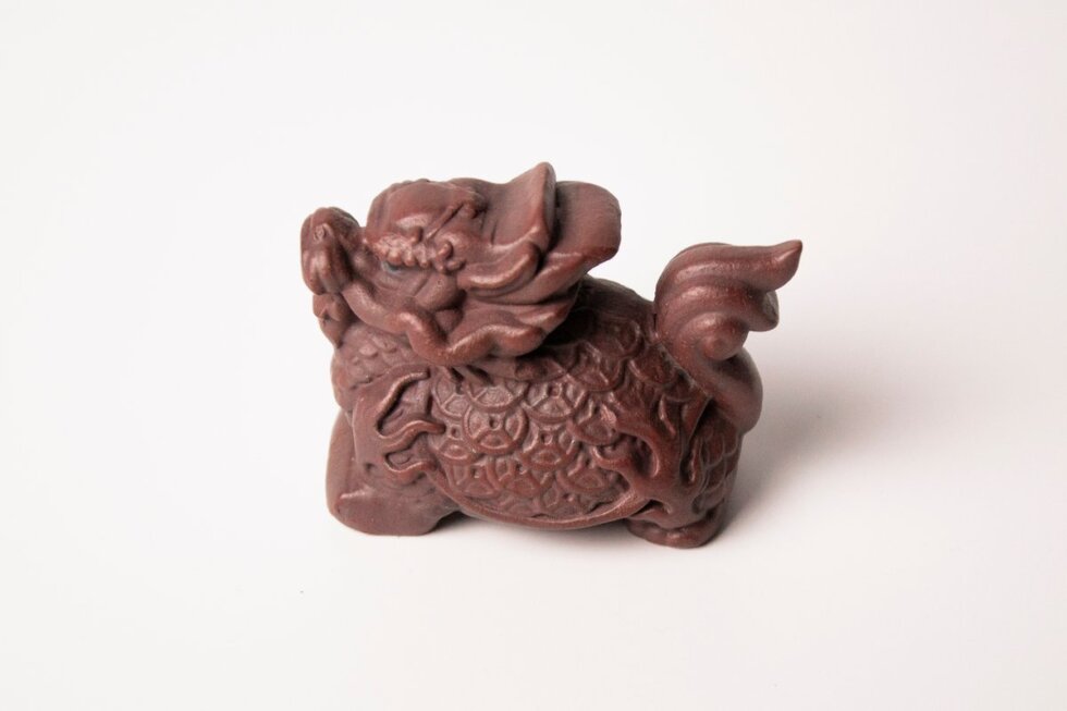 Глиняная фигурка для чайной церемонии