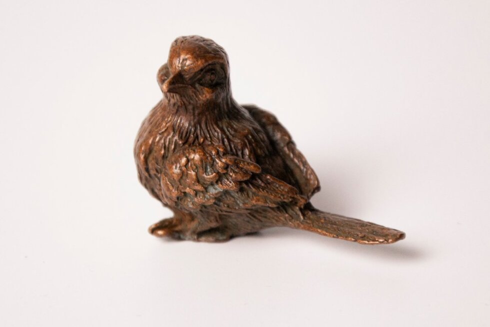 Металлическая фигурка для чайной церемонии