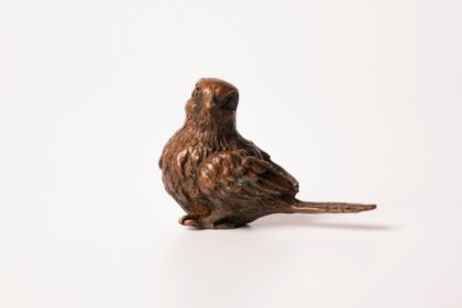 Металлическая фигурка для чайной церемонии