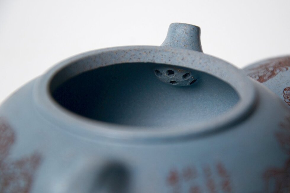 Чайник из исинской глины Дуань Ни, 165 мл.