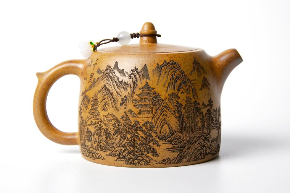 Чайник из исинской глины Дуань Ни, 230 мл.