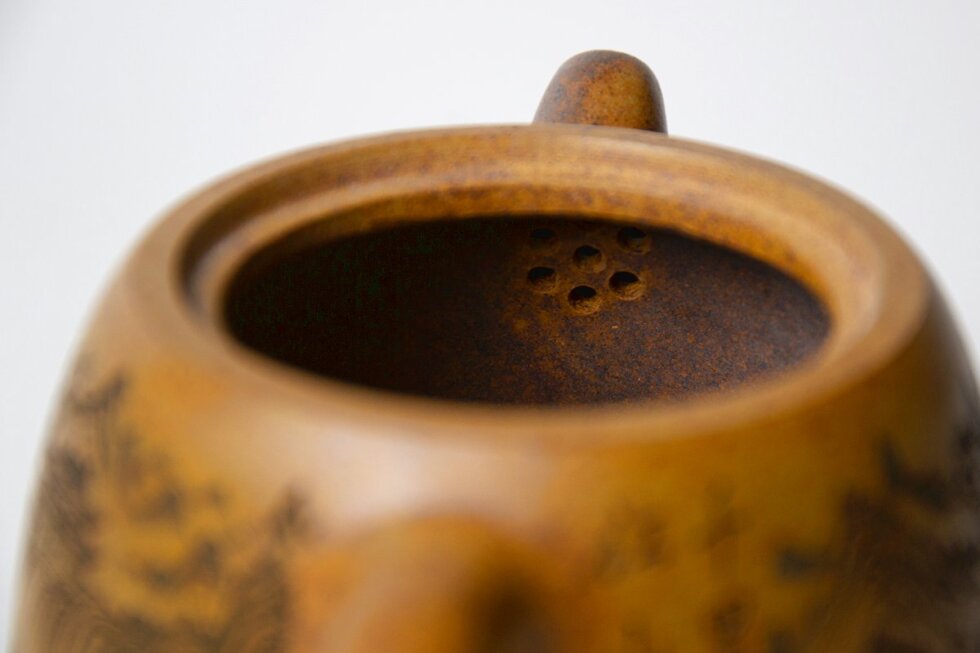 Чайник из исинской глины Дуань Ни, 230 мл.