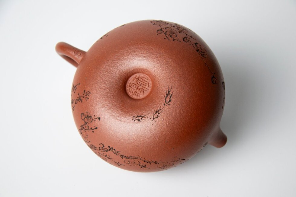 Чайник из исинской глины от мастера Ван Ся, 215 мл.