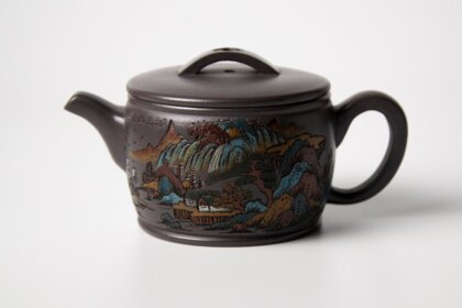 Чайник из исинской глины от Ван Ся, 210 мл.