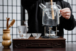 Варка чая на огне (по Лу Юю)