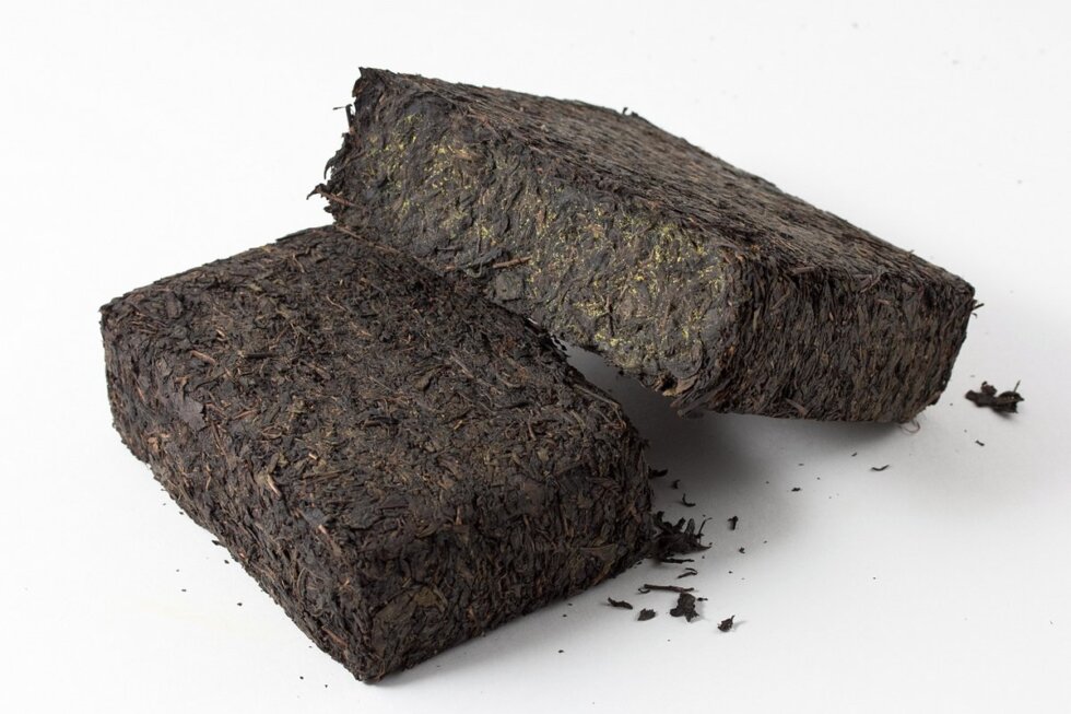 Цянцзань, хэй ча из Аньхуа, 2010 год, 1000 гр.