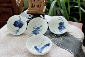 Цзиндэчжэньский фарфор (Бело-синий)