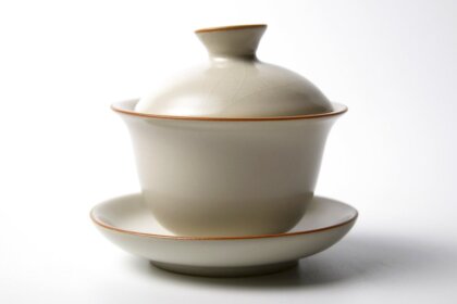 Гайвань для заваривания чая, керамика Жу Яо, 160 мл.