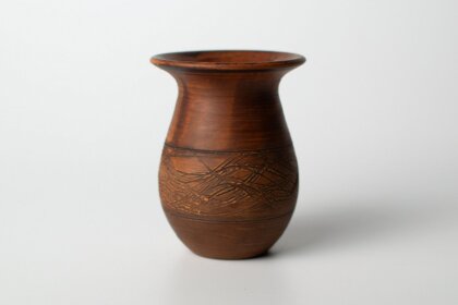 Калабас "Линии" 2, глина, 170-190 мл