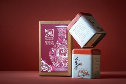 Новогодний набор с китайским чаем (2 чая) C1