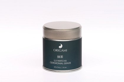 Японский чай Удзи матча ceremonial grade ORIGAMI TEA, 40 г