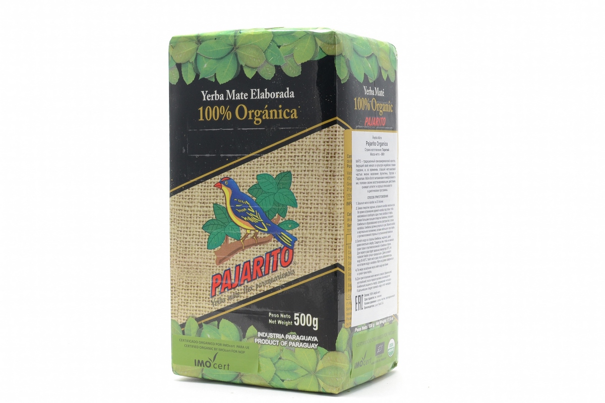 Pajarito Organica. Yerba mate Elaborada
