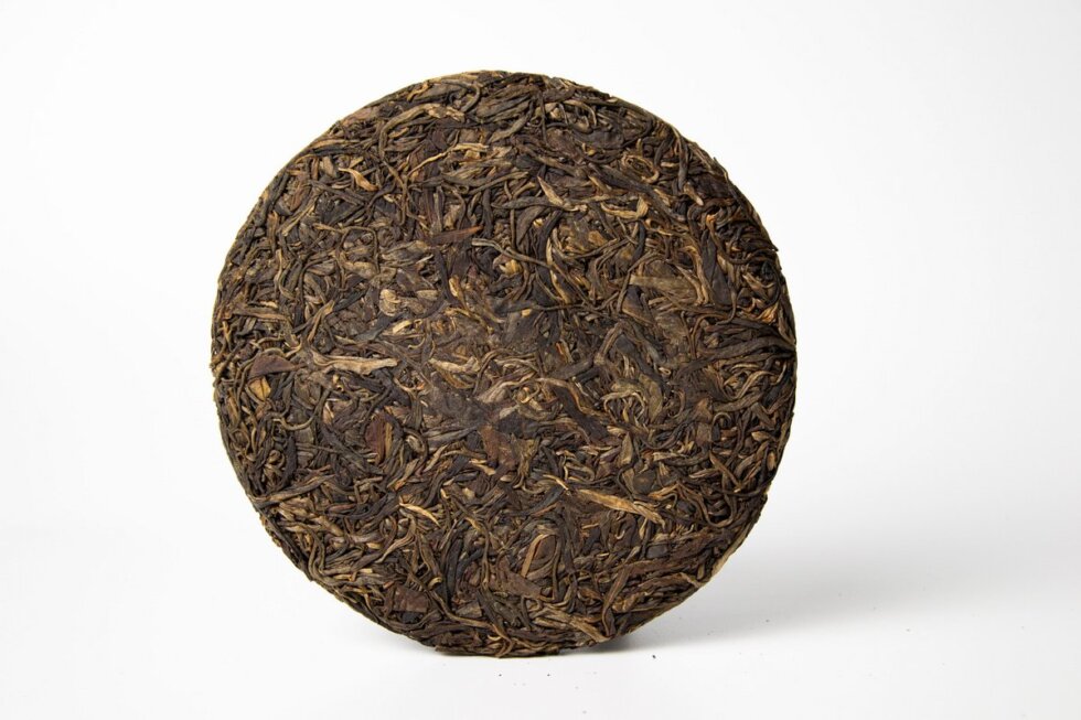 Выдержанный шен пуэр Паша Чжун Чжай Гу Шу, 2009 год, 357 гр.