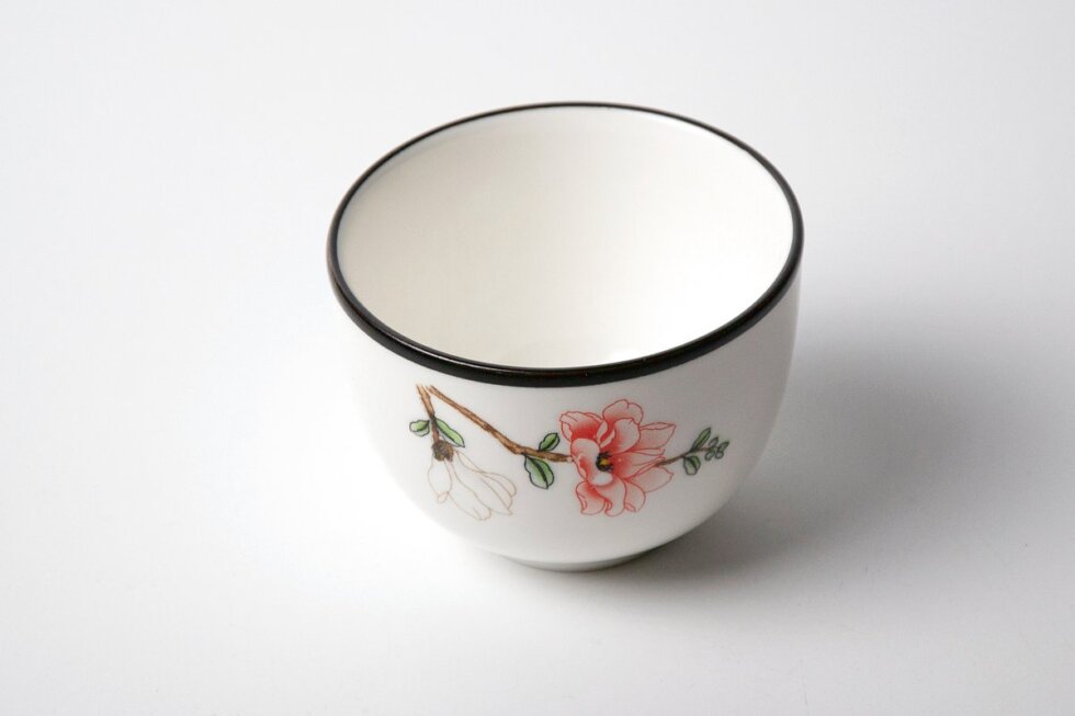 Фарфоровая пиала для чая, 120 мл.