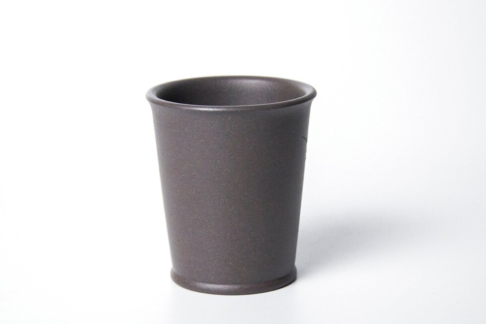 Пиала из исинской глины с ручной росписью, 190 мл.