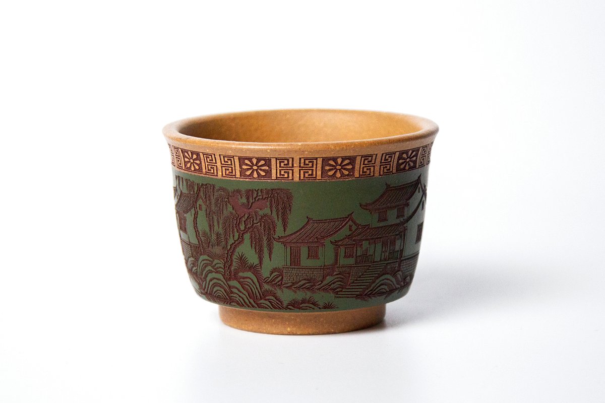 Пиала из исинской глины, 175 мл.