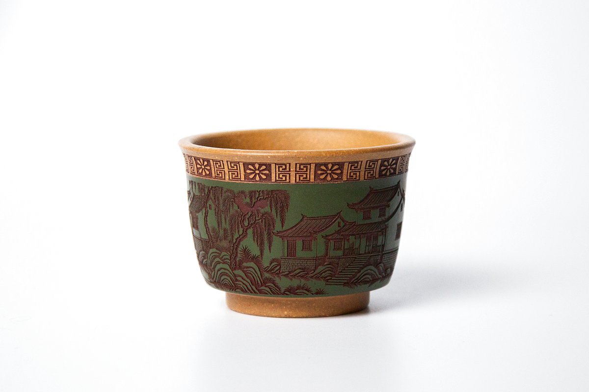 Пиала из исинской глины, 175 мл.