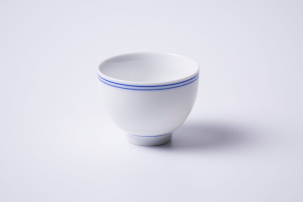 Фарфоровая пиала для чая, 50 мл.