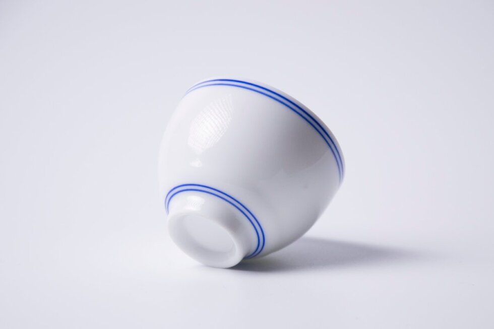 Фарфоровая пиала для чая, 50 мл.