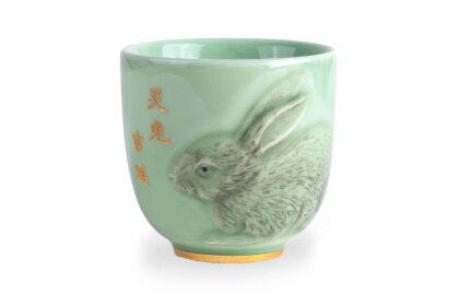 Пиала "Заяц", керамика, 90 мл.