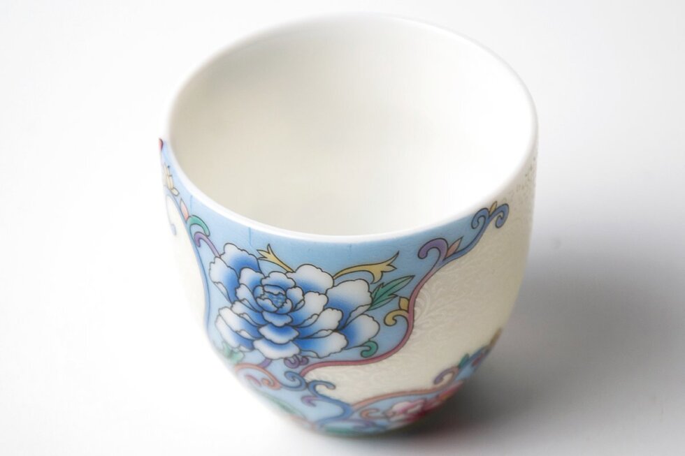 Фарфоровая пиала для чая, 60 мл.