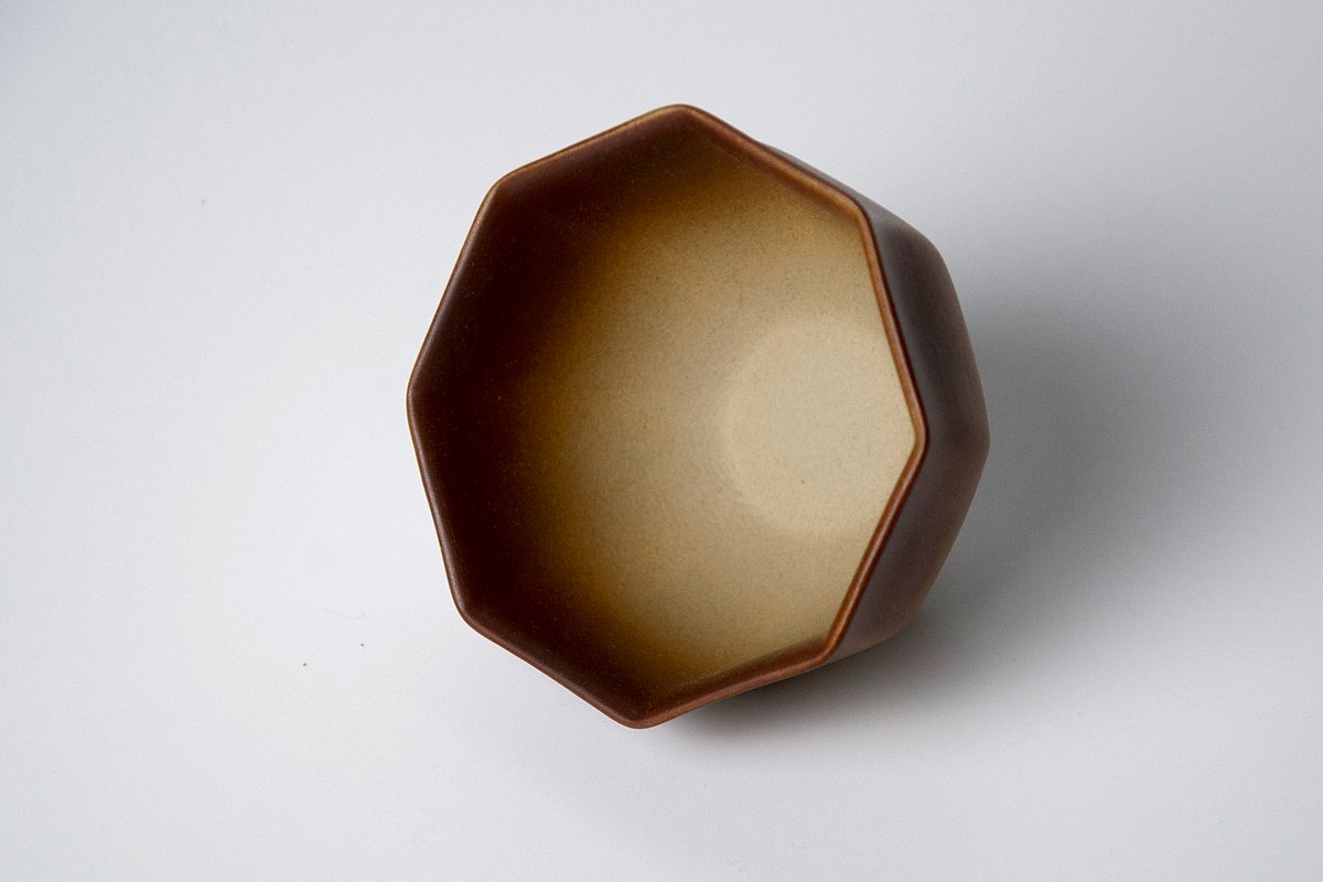 Пиала для чая, керамика и глазурь, 120 мл.