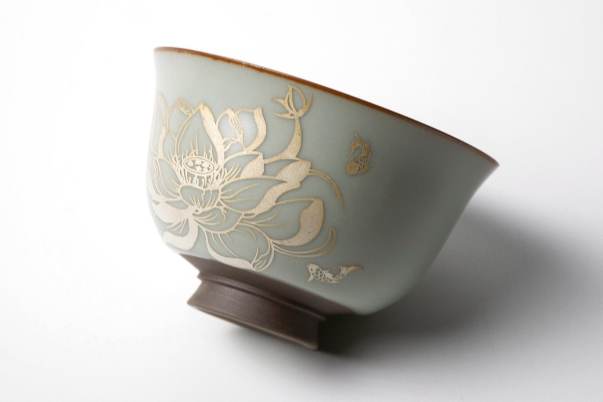 Керамическая пиала для чая, 125 мл.