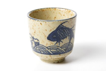 Пиала для чая, керамика и глазурь, 145 мл.