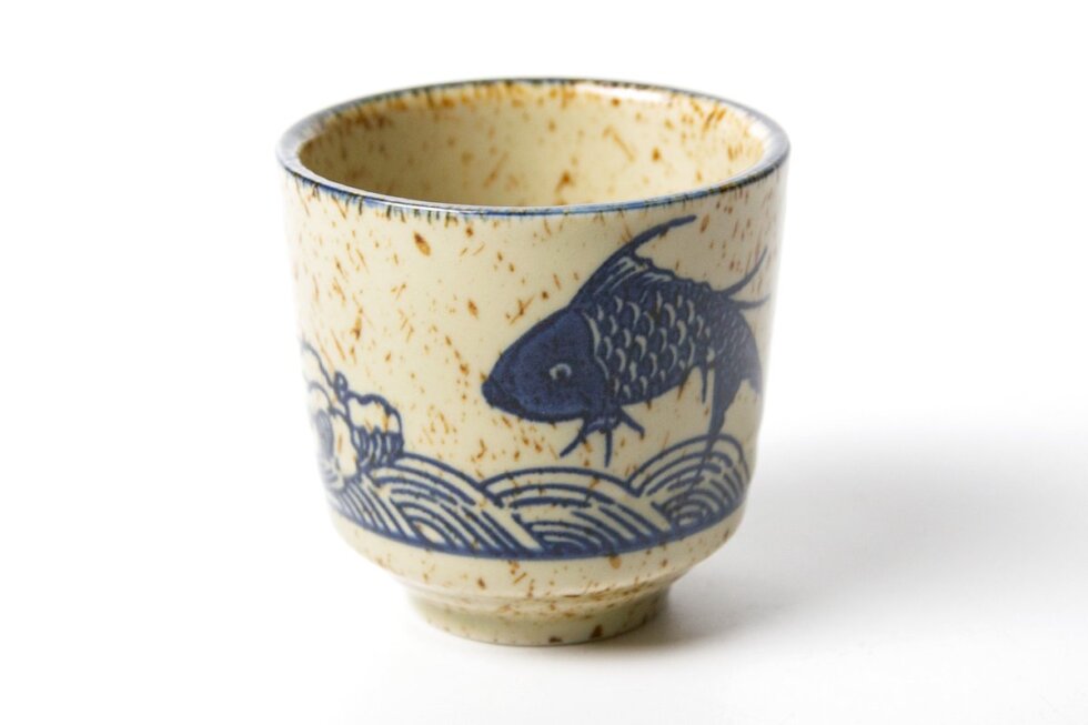 Пиала для чая, керамика и глазурь, 145 мл.