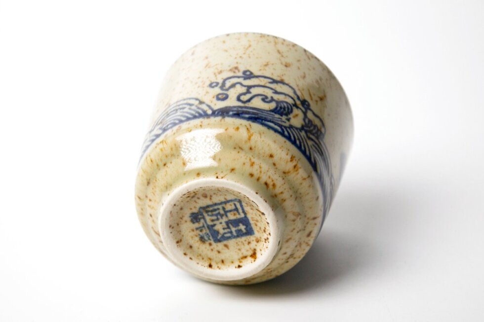 Пиала для чая, керамика и глазурь, 145 мл.