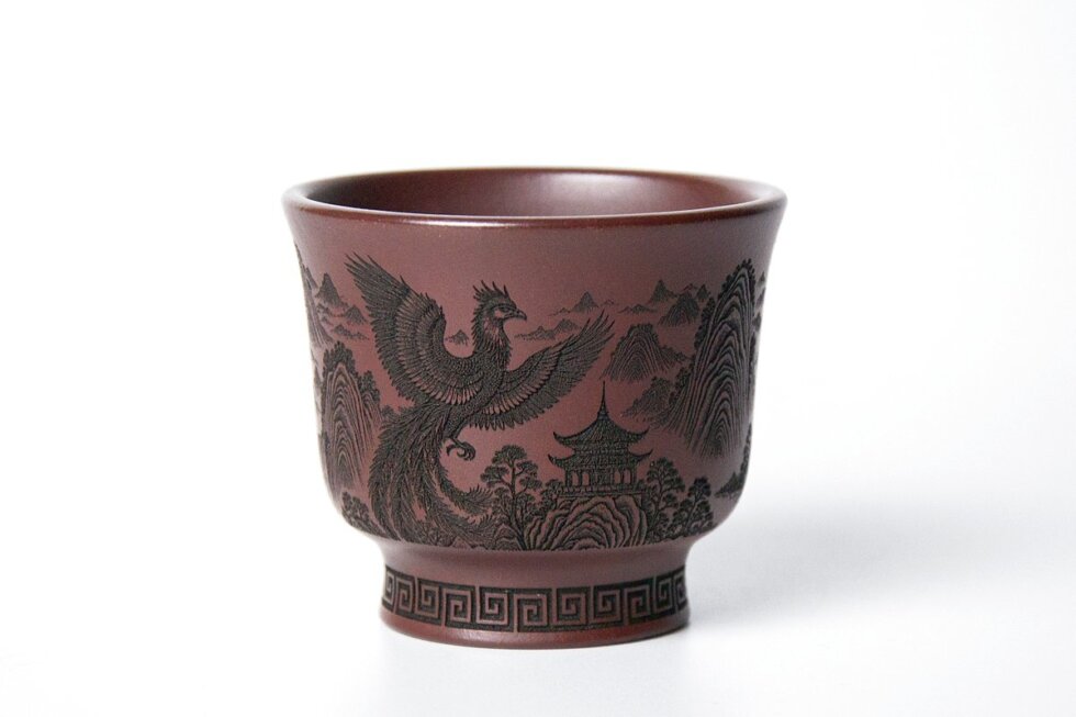 Пиала для чая, исинская глина Цзы Ни, 160 мл.