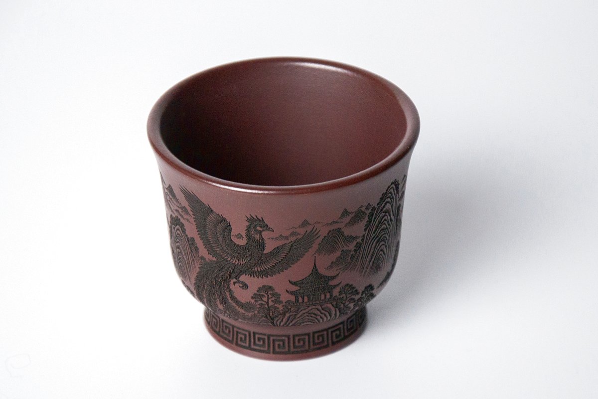 Пиала для чая, исинская глина Цзы Ни, 160 мл.