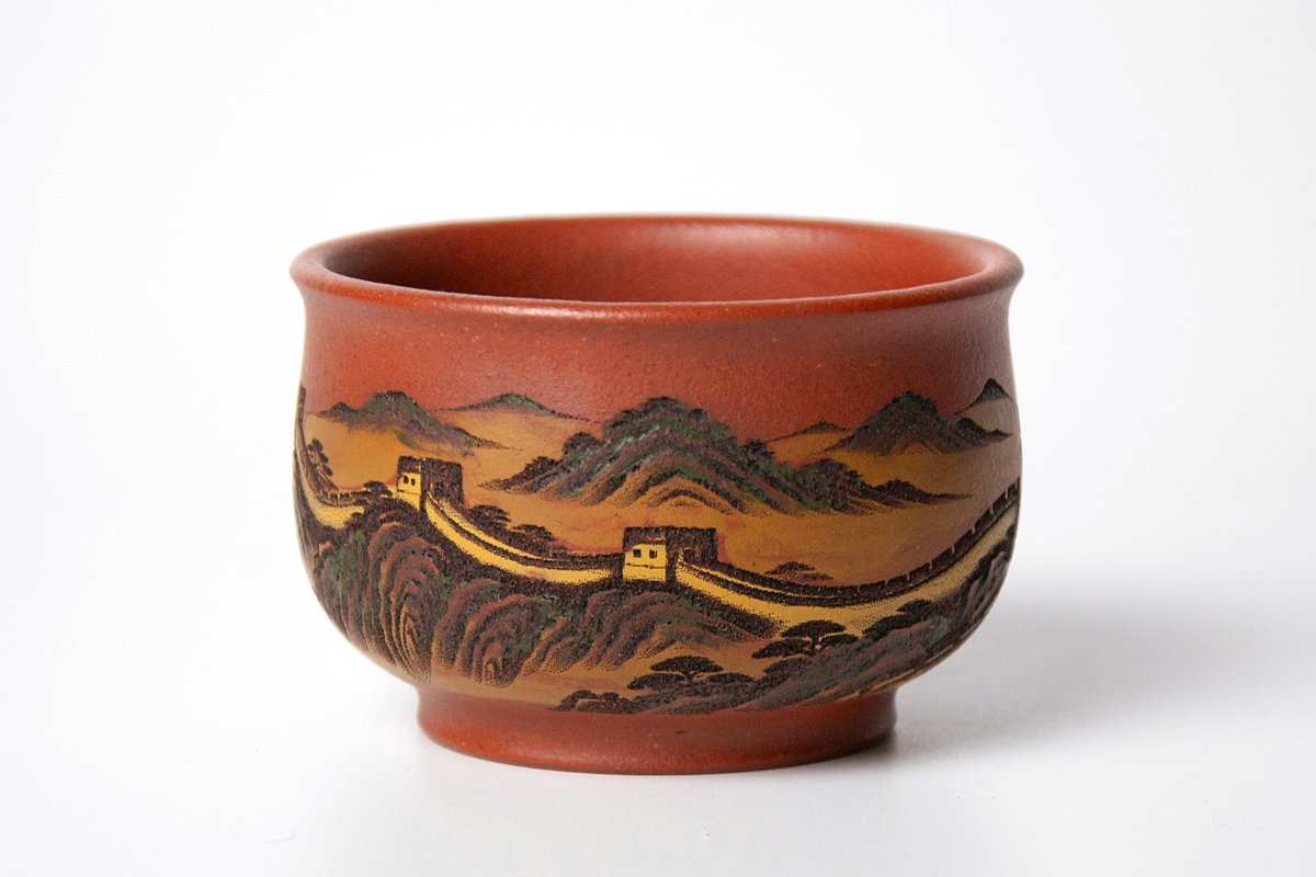 Пиала для чая, исинская глина Цзы Ни, 195 мл.