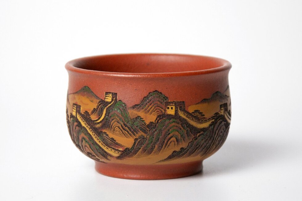 Пиала для чая, исинская глина Цзы Ни, 195 мл.