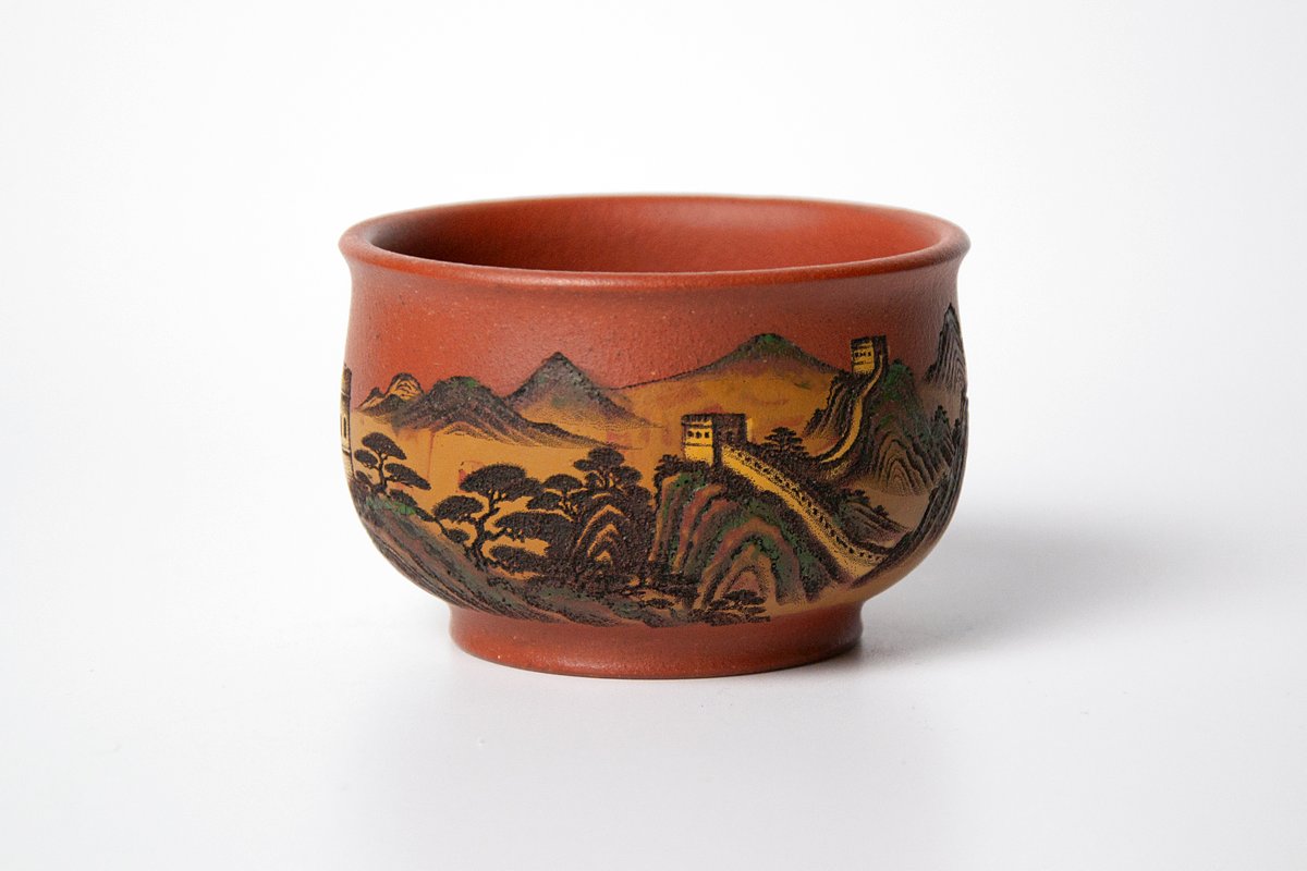 Пиала для чая, исинская глина Цзы Ни, 195 мл.