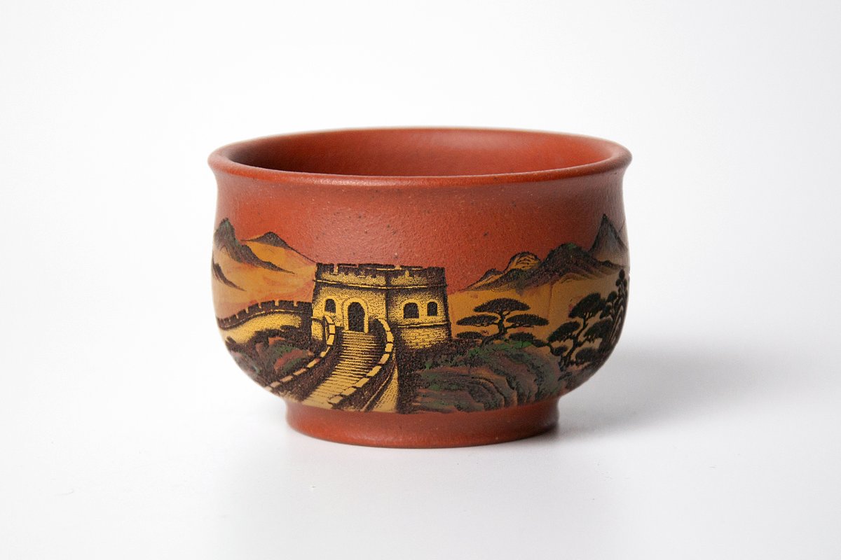 Пиала для чая, исинская глина Цзы Ни, 195 мл.
