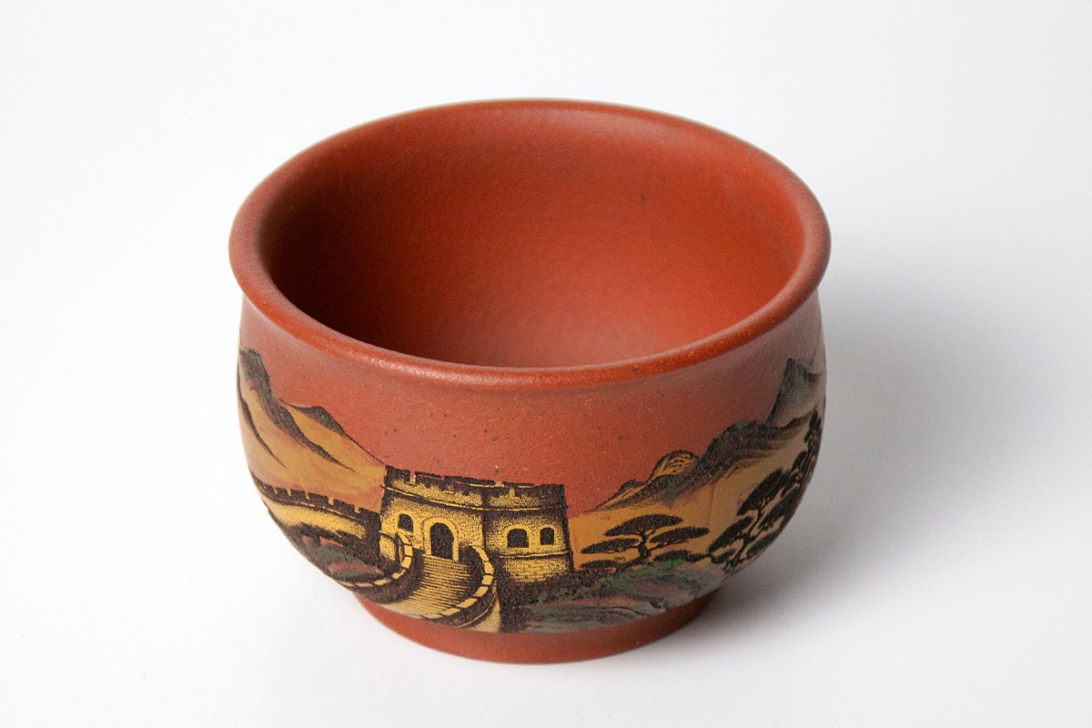 Пиала для чая, исинская глина Цзы Ни, 195 мл.