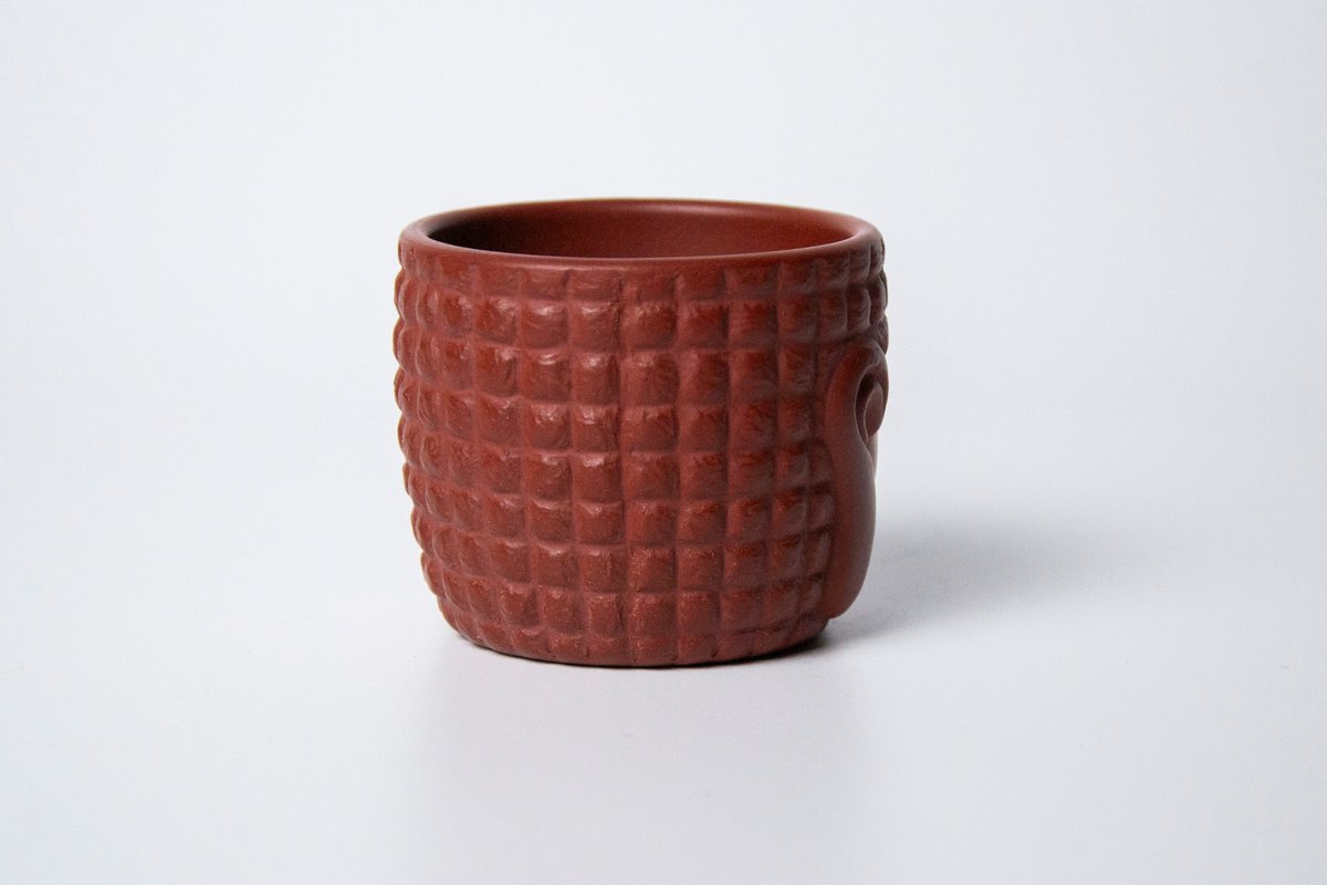 Пиала из исинской глины, 140 мл.