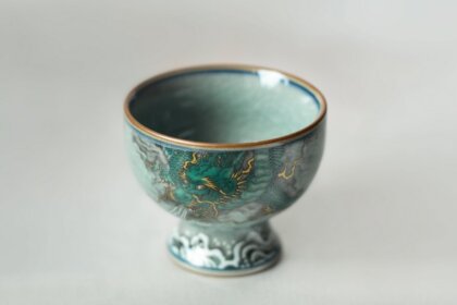Пиала для чая, керамика и глазурь
