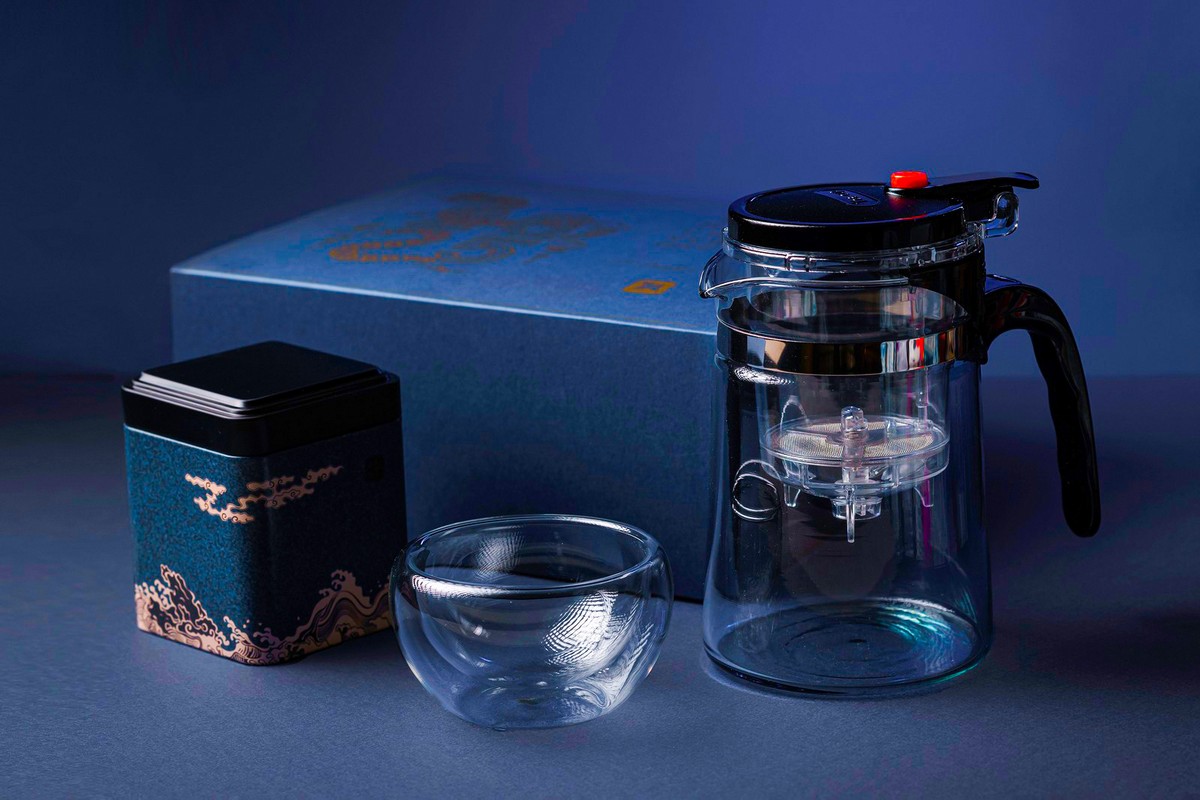 Подарочный набор (чай, типод, пиала) D2