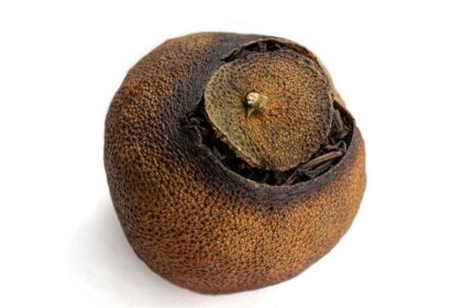 Пуэр в кожуре мандарина