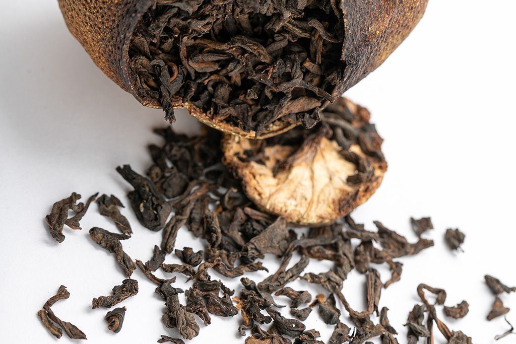 Пуэр в мандарине