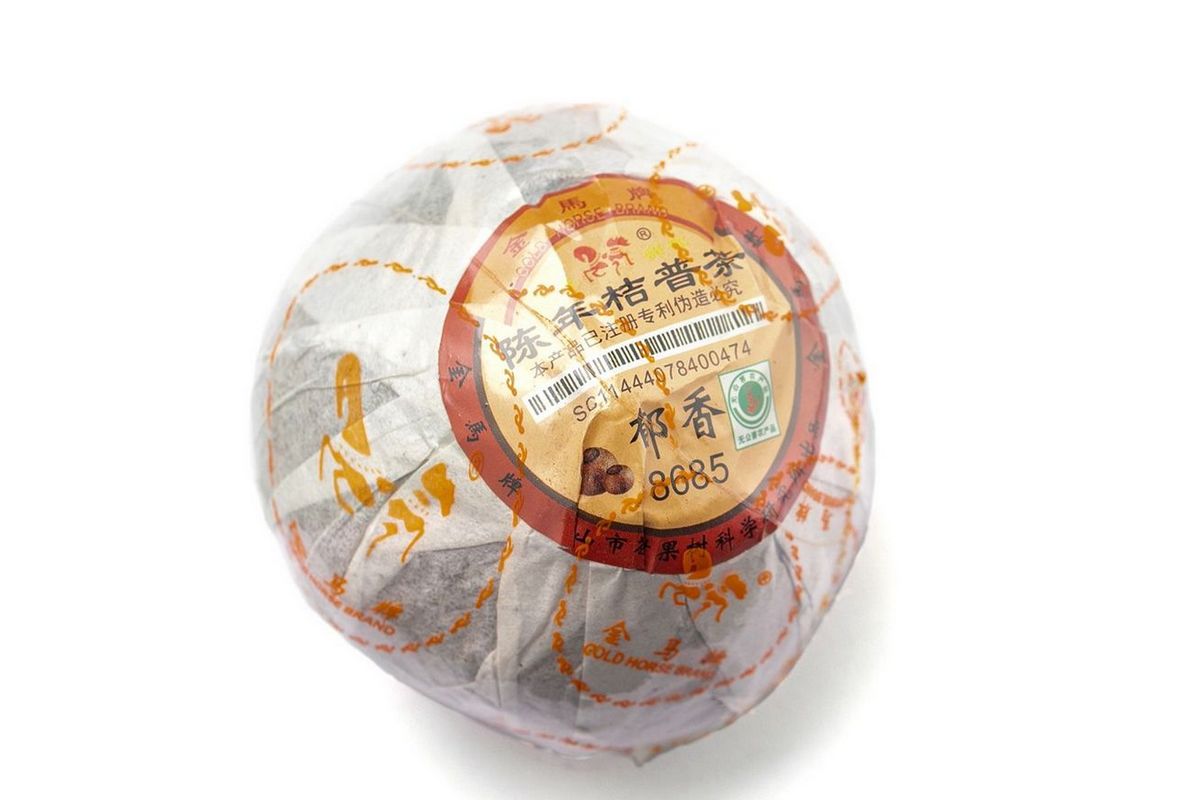 Пуэр в мандарине